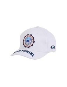  Santorini Baseball Cap  With Embroided Round Emblem and Eye– 100% Cotton | Adjustable | Available in Various Designs & Colors