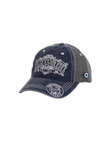 Santorini Greece Vintage Red Embroidered Baseball Cap with Evil Eye Detail– 100% Cotton | Adjustable | Available in Various Designs & Colors